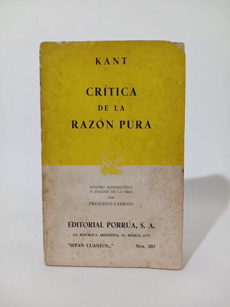 Crítica de la razón pura