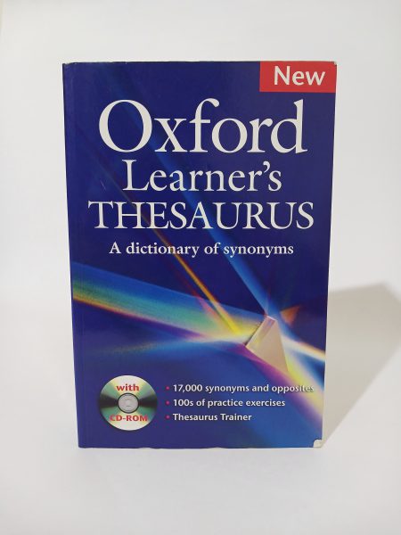 Oxford Learner´s Theasaurus a dictionary of synonyms Incluye CD