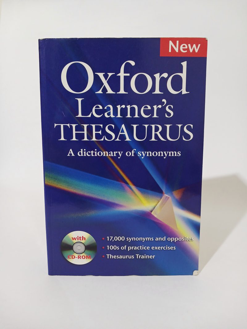 Oxford Learner´s Theasaurus a dictionary of synonyms Incluye CD