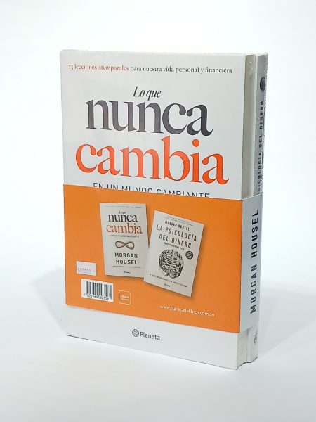 Morgan Housel Pack  - La psicología del dinero + Lo que nunca cambia