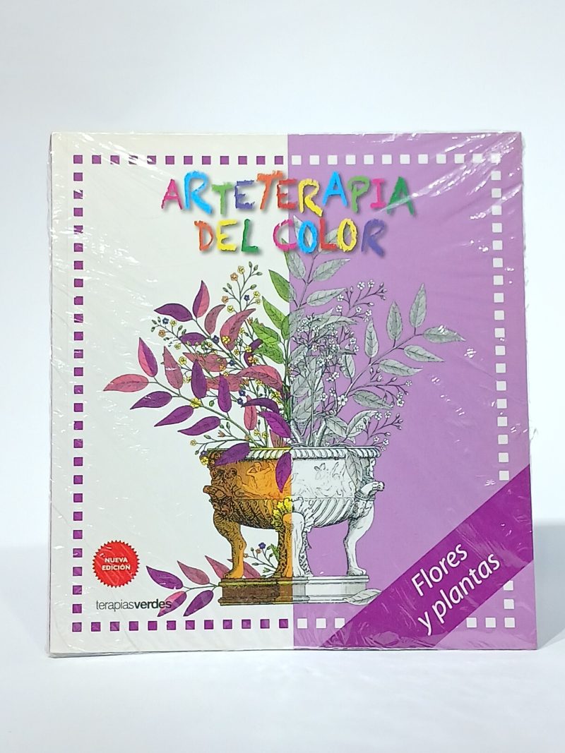 Arteterapia del color. Flores y plantas