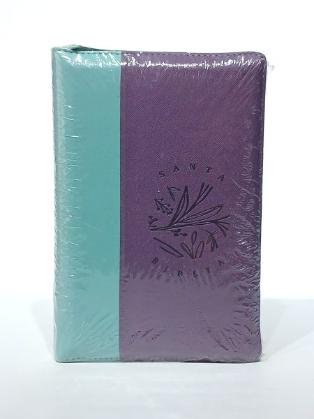 Santa Biblia Reina-Valera 1960. Letra grande. Estuche Morado