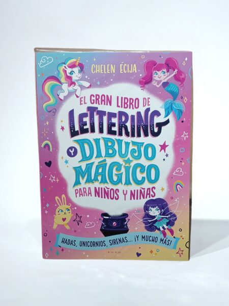 El gran libro de lettering y dibujo mágico para niños y niñas