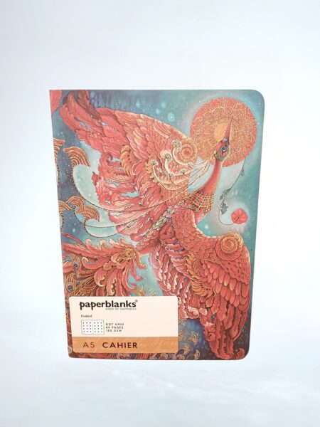 Cuaderno Pájaro de fuego. A5 con puntos