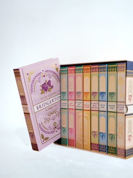 Estuche Saga Bridgerton -  Edición Coleccionista. Tapa Dura