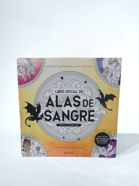 Libro oficial de Alas de sangre para colorear